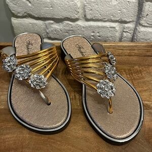 Floerns Women's Flat Sandals Flip Flop Sandals Thong Sandal, EU36, US 6